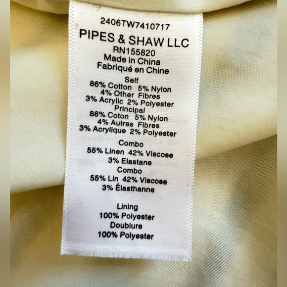 NWT VERONICA BEARD Foster Dickey striped jacket in ivory and black size 14 - Picture 15 of 15